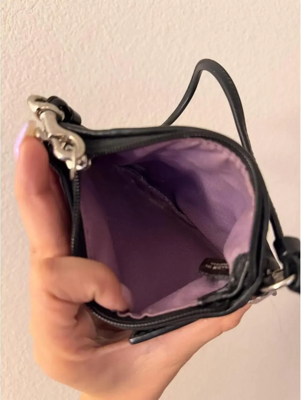 Vintage Black Coach Wristlet